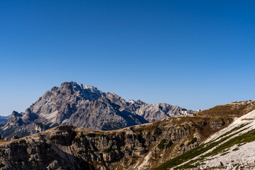 Tre Cime de Laveredo, Dolomity, Włochy, Italy, Tyrol, Alpy, góry © Daniel Folek