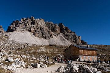 Tre Cime de Laveredo, Dolomity, Włochy, Italy, Tyrol, Alpy, góry © Daniel Folek