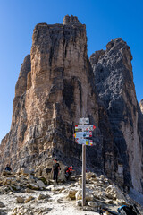 Tre Cime de Laveredo, Dolomity, Włochy, Italy, Tyrol, Alpy, góry © Daniel Folek