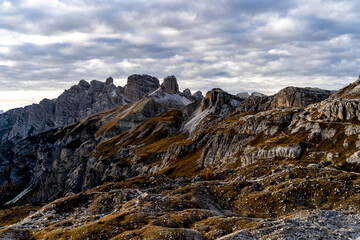 Tre Cime de Laveredo, Dolomity, Włochy, Italy, Tyrol, Alpy, góry © Daniel Folek