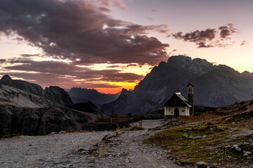 Tre Cime de Laveredo, Dolomity, Włochy, Italy, Tyrol, Alpy, góry © Daniel Folek
