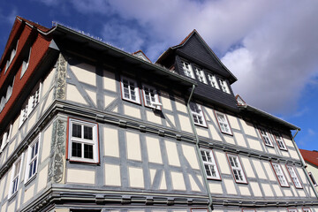 Denkmal-geschütztes Fachwerkhaus in der historischen Altstadt