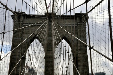 Brooklyn Bridge in March