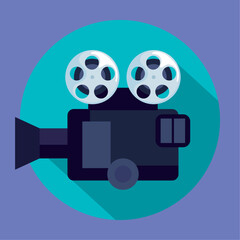 movie videocamera icon