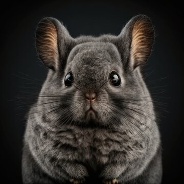 Illustration Of Cute Chinchilla