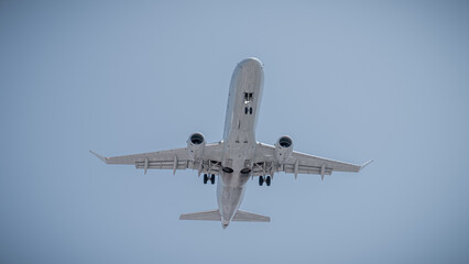 Airplane Landing at LAX