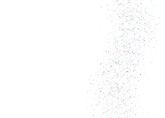 Glitch Confetti. Retro Banner. Unicorn Art. Luxury Foil. Violet Laser Background. Rainbow Effect. Hologram Sparkles. Disco Multicolor Illustration. Purple Glitch Confetti