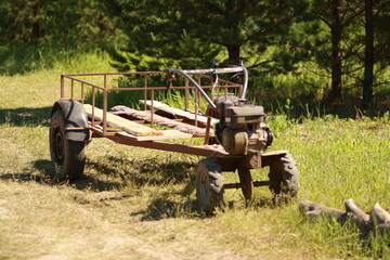 Obraz premium tractor