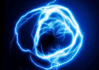 blue lightning bolt