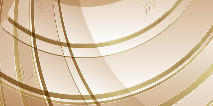 Abstract gold waves on white background. Stream wave concept Vector illustration © indah