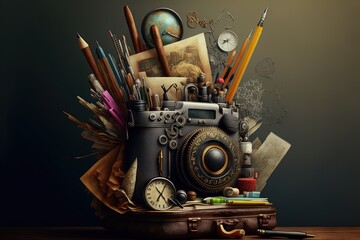 Creative Tools - obrazy, fototapety, plakaty