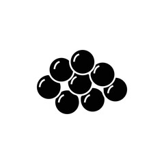 Caviar icon logo design template vector symbol