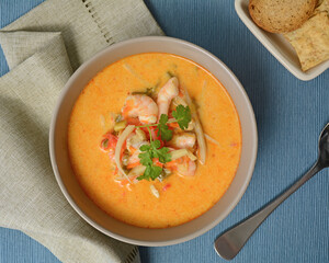 Spicy Thai Prawn soup
