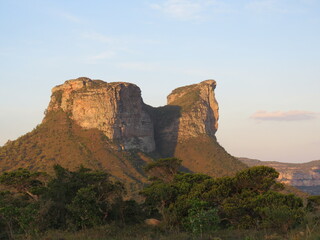Fototapeta na wymiar Bahia, chapada diamantina, Morro do Camelo, Brasil
