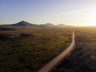 Western Australian Road in National Park