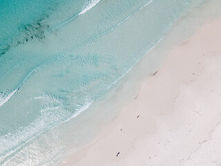 Lucky Bay from above, Cape Le Grand, Western Australian Beaches