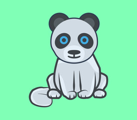 Panda cartoon character
