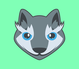 illustration of a wolf