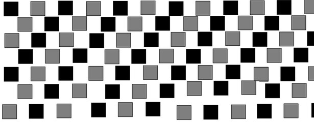 Fototapeta premium black and white pieces