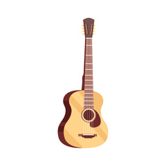 Obraz premium acoustic guitar design