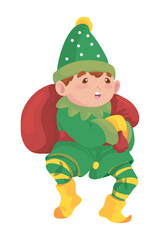 little elf illustration