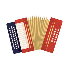 colored accordion design