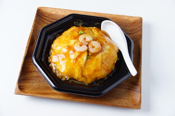 天津飯　中華料理