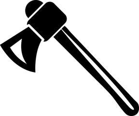  axe icon vector symbol template on white background..eps