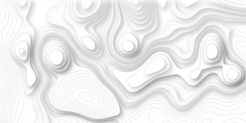 Abstract background vector and topographic patter line map background. silver line topography maount map contour background, geographic grid. Abstract vector illustration.