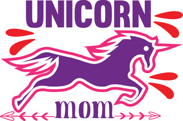 Unicorn svg design