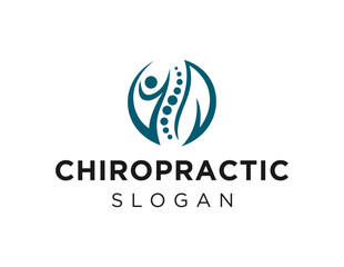 Logo about Chiropractic on white background. created using the CorelDraw application.