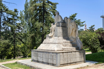 Fototapeta na wymiar Monument to Concepción Arenal, Madrid