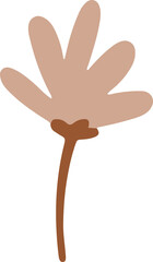 Obraz premium hand draw doodle flower element