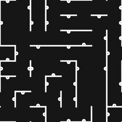 Decorative diagram colorful geometric figures background illustration