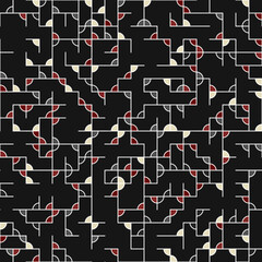 Decorative diagram colorful geometric figures background illustration