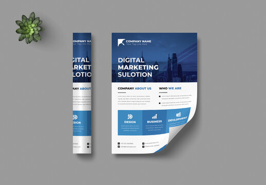 Digital Marketing Solution Flyer