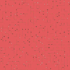 Decorative diagram colorful geometric figures background illustration