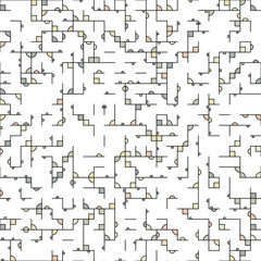 Decorative diagram colorful geometric figures background illustration