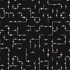 Decorative diagram colorful geometric figures background illustration