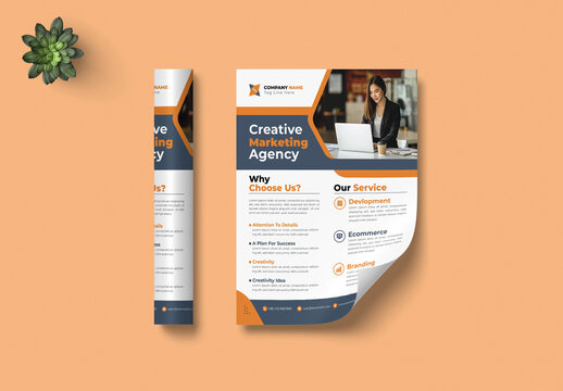 Business Agency Flyer Layout