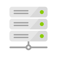 Obraz premium computer server ( data center ) icon illustration / png ( background transparent )