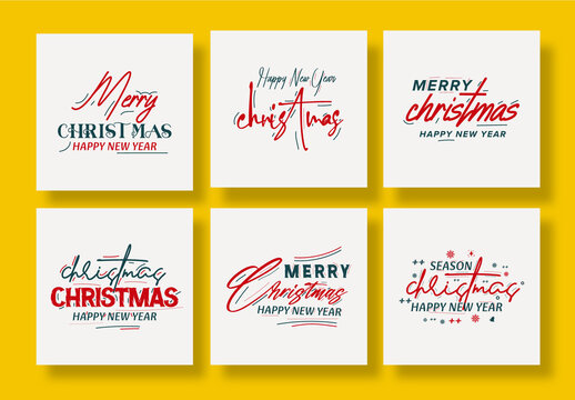 Merry Christmas  Text Decoration