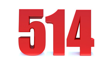 514 number