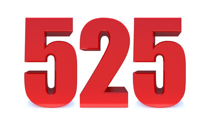 525 number