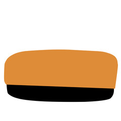 blackboard eraser in abstract style