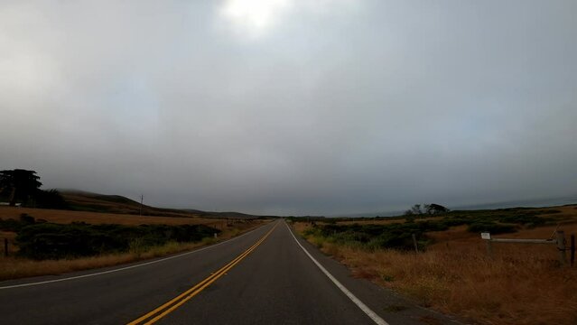 San Simeon 13 Gorda 2 San Simeon California Driving POV