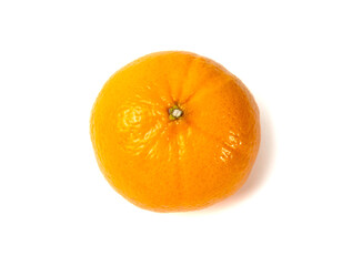 Fresh orange isolated on white background