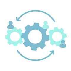 operation flat icon, effective