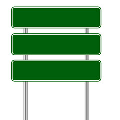 Road Side signs Boards Vector
