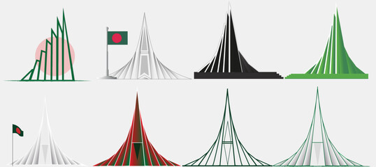 16 December Bangladesh victory day illustration Free Vector